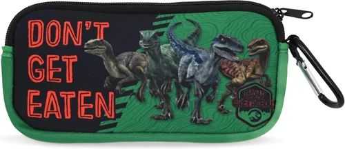 Vista 6 de Jurassic World Gafas de sol para niños con estuche para gafas para niños, gafas protectoras para niños