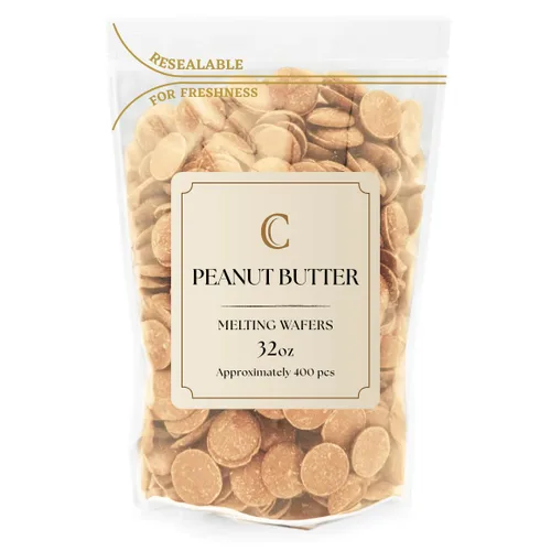Vista 33 de Merckens - Bolsa de obleas de chocolate para derretir a granel, perfecta para sumergir, postres, hornear y más (1 libra, verde claro) (paquete de 3)