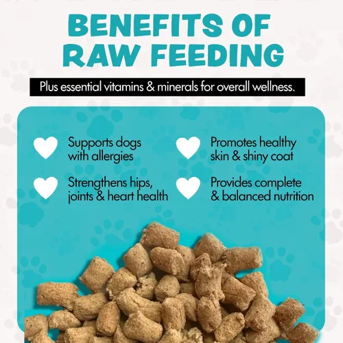 Vista 4 de Alimento liofilizado para perros de razas pequeñas y grandes, 6 onzas de carne de res para perros quisquillosos, fabricado en Estados Unidos, sin