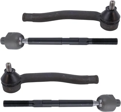 Vista 101 de TRQ Juego de varillas de acoplamiento delanteras interiores y exteriores, 4 piezas, compatible con Kia Soul 2014-2019 15-19 Soul EV