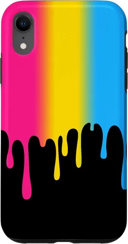 Vista 25 de Pan Pride LGBT+ Colorful Dripping Rainbow Pansexual Case for iPhone 17