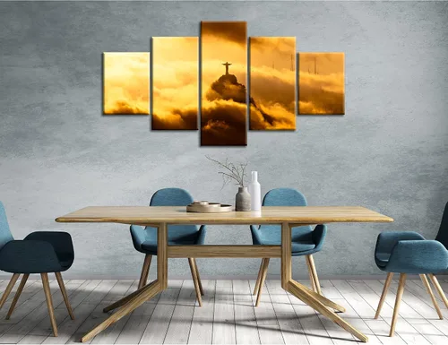 Vista 49 de Arte de Pared Cristiano Símbolo Religioso Cuadro Enmarcado Pintura de Cruz de Cristo Cruces Decoración de Pared Impresión en Lienzo de Cruz Póster