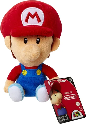Vista 2 de Nintendo World of Nintendo Plush, Baby Mario