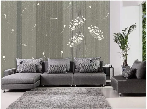 Vista 23 de Mural de pegatina removible para decorar el hogar Bonito árbol de cerezo en flor