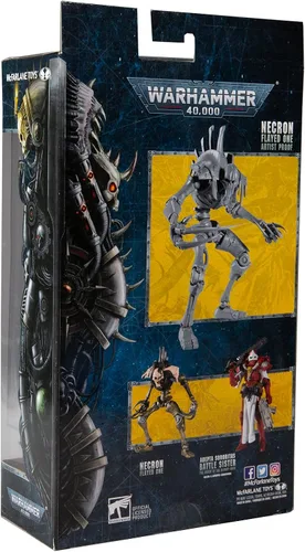 Vista 10 de McFarlane Toys Warhammer 40,000 Necron Flayed One Artist Proof Figura de acción de 7 pulgadas