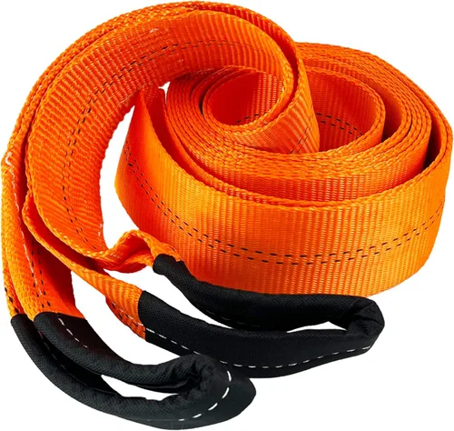 Vista 10 de HFS (R) Blue Tree Saver, correa de cabrestante, correa de remolque, capacidad de 30,000 libras (3 x 8 pies)