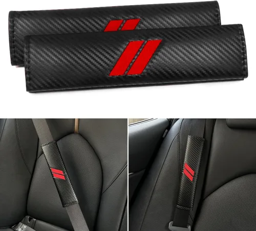 Vista 7 de para Challenger Fundas para Cinturón de Seguridad, Almohadillas para Cinturón de Seguridad para Charger, Accesorios para Dodge, Fundas para Cinturón