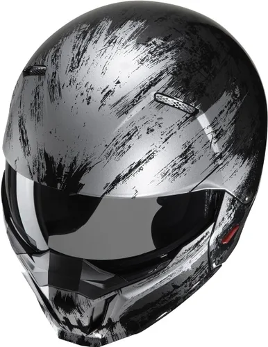Vista 4 de HJC I20 Furia - Casco de motocicleta para adulto, MC-5 / 2XL