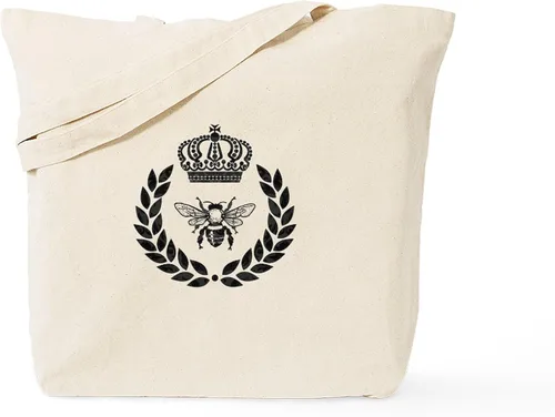 Vista 19 de CafePress The Beekeeper Tote Bag - Bolsa reutilizable de lona beige natural