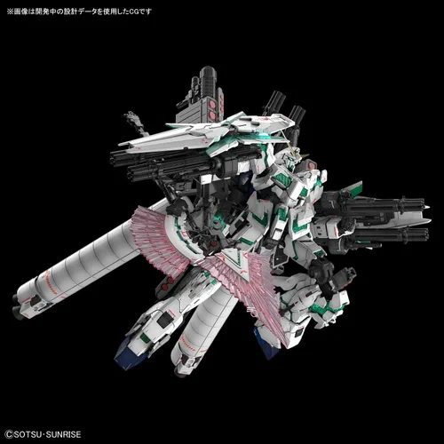 Vista 2 de Bandai Hobby RG 1/144 Full Armor Gundam Unicorn "Gundam UC" Kit