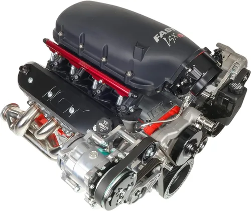 Vista 8 de ICT Billet Kit de soporte para compresor de aire acondicionado compatible con LS Corvette - Sanden 508 A/C LS AC GTO 551474-1