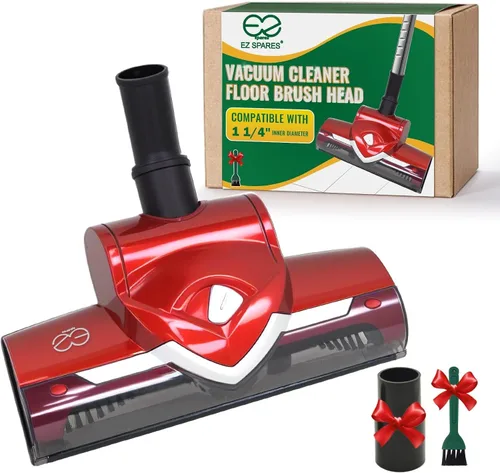 Vista 9 de EZ SPARES Cabezal de cepillo turbo de repuesto con pantalla LED de polvo, cepillo universal para aspiradora compatible con la mayoría de marcas