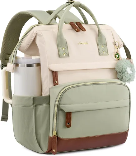 Vista 29 de LOVEVOOK Mochila para laptop para mujer, 15,6 pulg.