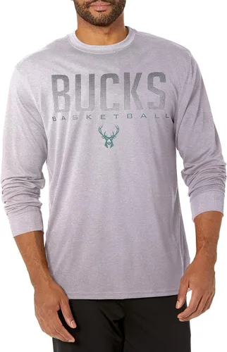 Vista 31 de Ultra Game Camiseta deportiva de manga larga oficial de la NBA para hombre, de secado rápido