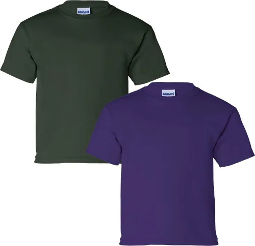 Vista 9 de Gildan Camiseta de algodón ultra juvenil, estilo G2000B, paquete múltiple