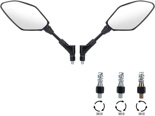 Vista 6 de Side Mirrors Rearview Motorcycle Mirror For Y-AMAHA FZ-8 2010 2011 2012 2013 2014 Accessories Side Mirrors