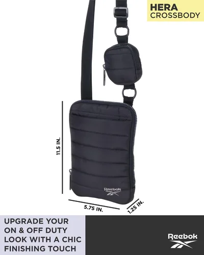 Vista 2 de Reebok Bolso bandolera acolchado Hera para mujer
