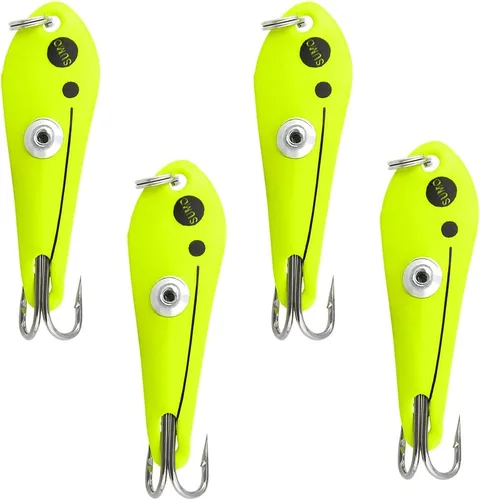 Vista 14 de Cuchara Sumo – Cuchara de cebo para pesca de gato, bajo blanco, lubina rayada y otros peces cebo, 1 5/8 pulgadas