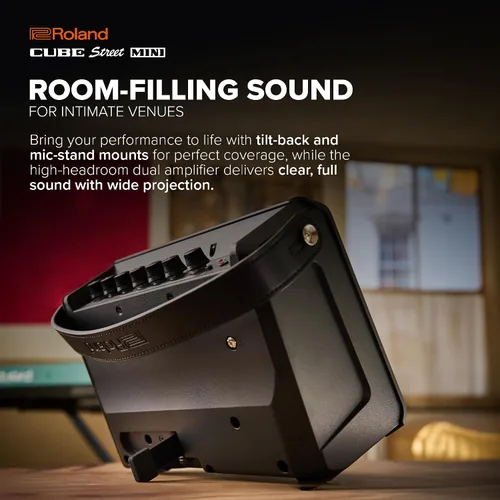 Vista 5 de Roland Cube Street Mini Amplificador ultracompacto Sonido excepcional