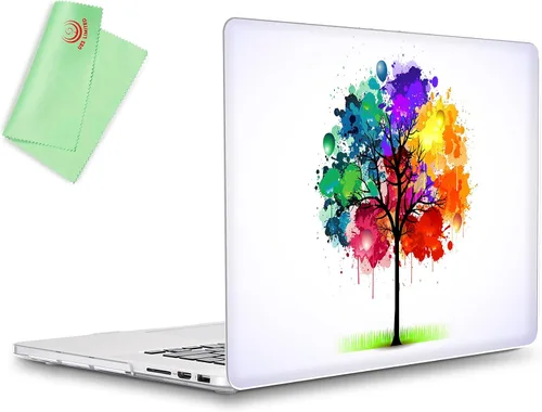 Vista 25 de UESWILL Funda de Carcasa Rígida Mate Compatible con MacBook Pro (Retina, 13 pulgadas, principios de 2015/2014/2013/finales de 2012), Modelo Negro