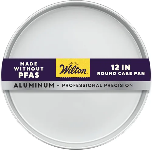 Vista 4 de Wilton Performance Pans - Molde redondo de aluminio para tartas, 16 x 2 pulgadas.