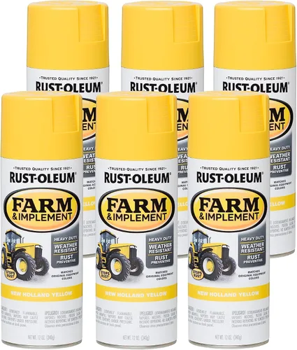 Vista 69 de Rust-Oleum Farm & Implement 280176 - Pintura esmaltada, galón, naranja (Allis Chalmers Orange)