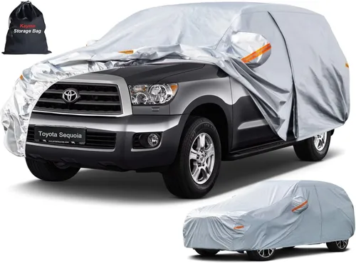 Vista 63 de Kayme Funda para Automóvil SUV de 6 Capas Ajuste Personalizado para Acura MDX (2001-2025) Impermeable Todo Clima para Automóviles, Cubierta Completa