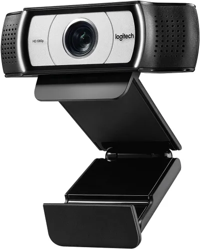 Vista 3 de Cámara web C930e de la marca Logitech, Negro