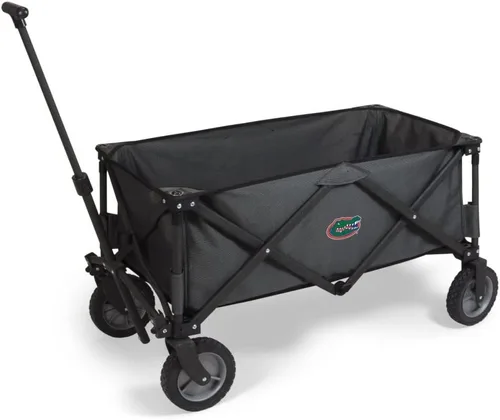 Vista 52 de Picnic TIME NCAA Unisex-Adult NCAA Adventure Wagon Portable Utility Wagon