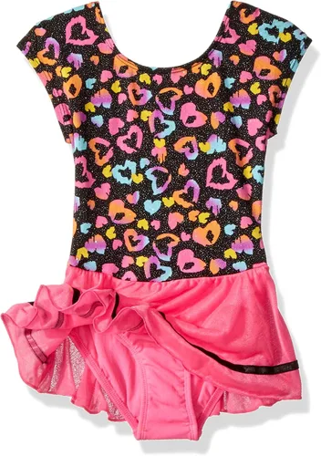 Vista 2 de Jacques Moret Maillot clásico de manga corta con falda para niñas