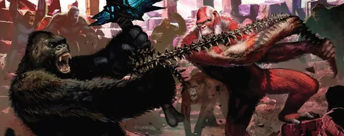 Vista 7 de The Art of Godzilla x Kong The New Empire
