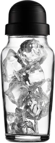 Vista 5 de Godinger Coctelera, coctelera de Martini, coctelera de vidrio de fabricación italiana, 19 onzas, juego de 2
