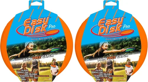 Vista 9 de Funsparks Easy Disk - Disco Volador de Captura Suave - Disco Fácil de Aprender y Jugar, Lanzamiento de Disco para Juegos en Interiores o Exteriores