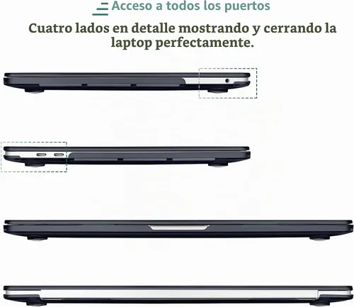 Vista 9 de DONGKE - Funda para MacBook Pro de 13 pulgadas M2 M1 2026-2020 Abstracto Montaña X692