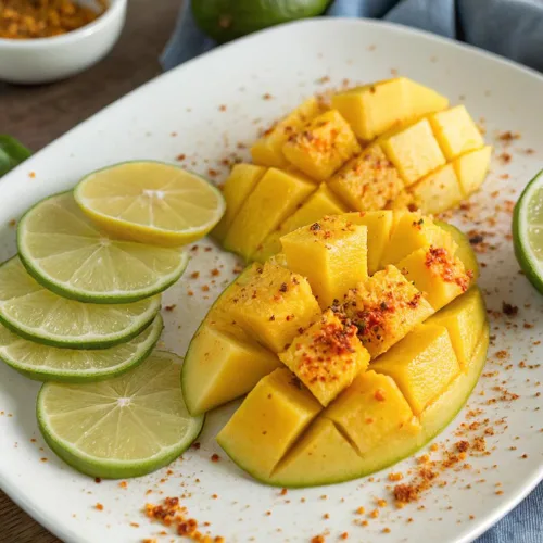 Vista 3 de Twang erz Snack Topping, Mango Chile, coctelera de 1.15 onzas (paquete de 20)