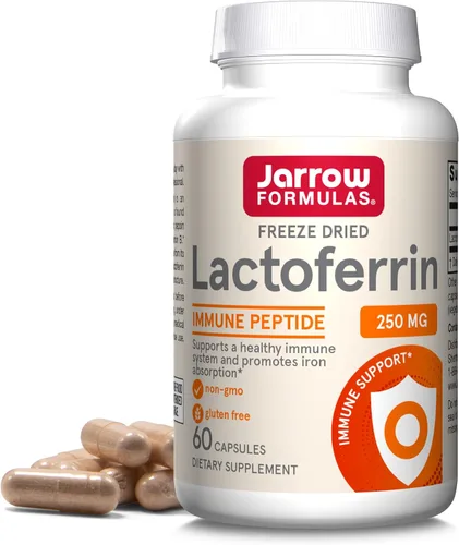 Vista 11 de Jarrow Formulas Suplementos de lactoferrina de 250 mg – Glicoproteína de apoyo inmunológico para un apoyo saludable del sistema inmunológico