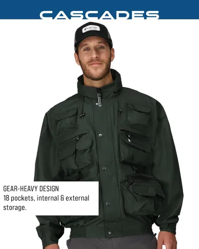 Vista 6 de Frogg Toggs - Chamarra de vadeo Cascades para hombre