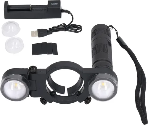 Vista 4 de Pistola de pintura en aerosol, luz universal de llenado de pistola de pulverización automotriz con 3 niveles de brillo, sistema de iluminación LED
