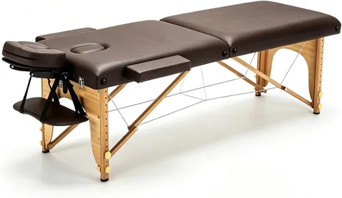 Vista 15 de Cama plegable portátil del balneario plegable de la tabla 23.6-27.6 in de Rosa (Pinks)