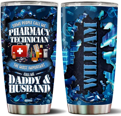 Vista 20 de Regalos de artista para hombres, vasos personalizados de acero inoxidable de 20 onzas, 30 onzas, taza de viaje para café, taza de viaje, regalo