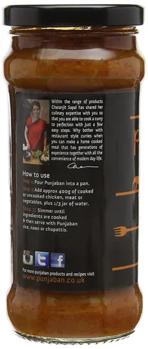 Vista 2 de Punjaban Hot Authentic Curry Base 12.35 oz (Paquete de 6)