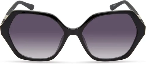 Vista 2 de GUESS Gafas de sol cuadradas geométricas de moda para mujer