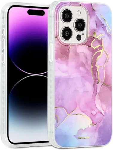 Vista 59 de SCORPIFY Funda para iPhone 15 Pro Max [Compatible con MagSafe] con Diseño de Estampado de Leopardo Guepardo Negro Mate, Linda Funda Magnética