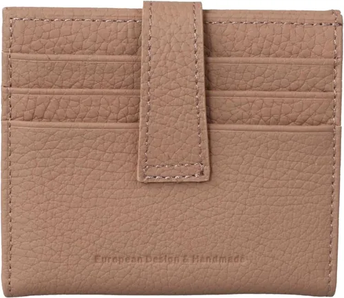 Vista 11 de Grande -3803 Cartera unisex, Azul (Iced Blue), Cartera delgada de cuero con cierre a presión pequeño