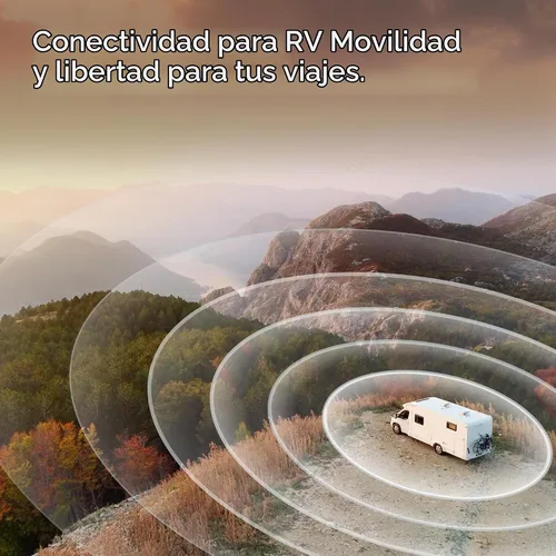 Vista 6 de Winegard Gateway 4G GW-1000 Router WiFi de techo para Air 360+ 4G en RV