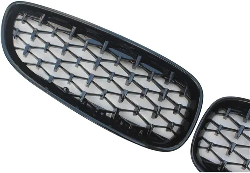 Vista 8 de Un par de diamantes estilo coche parachoques delantero riñón parrilla parrilla para BMW Z4 E89 2009-2016 auto accesorios coche styling decoración