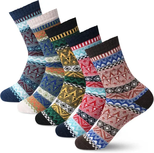 Vista 8 de MORECOO Socks for Women - Stocking Stuffers Gifts for Women A-multicolor 4