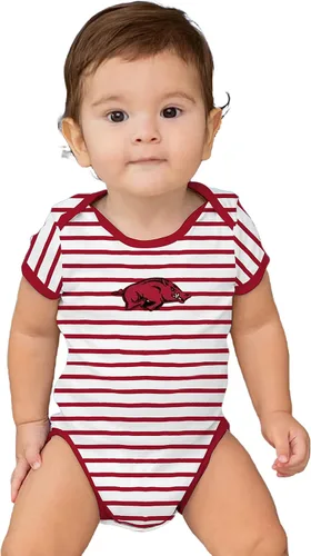 Vista 2 de Two Feet Ahead Body de rayas para bebé, ropa para bebés recién nacidos, tallas 0-3M, 6M, 12M