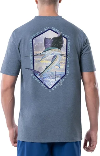 Vista 24 de Guy Harvey Camiseta de manga corta Threadcycled para hombre