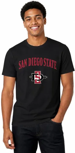 Vista 22 de Campus Colors NCAA - Camiseta de algodón para adulto, unisex, para el día del juego Azul marino